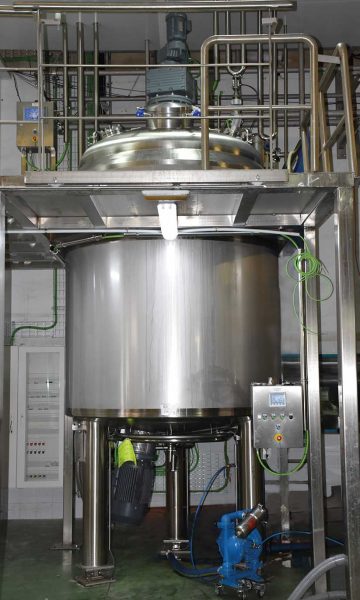 Fabricantes de equipos agitadores y sistemas de agitación industrial - Amphora Process