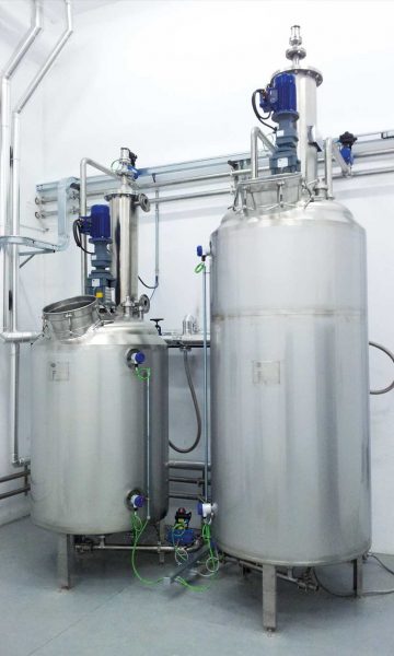 Fabricantes de equipos agitadores y sistemas de agitación industrial - Amphora Process